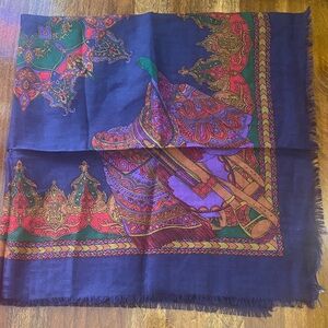 Ostinelli Vibrant Patterned Scarf